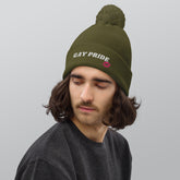 Gay Pride Pom Pom Beanie